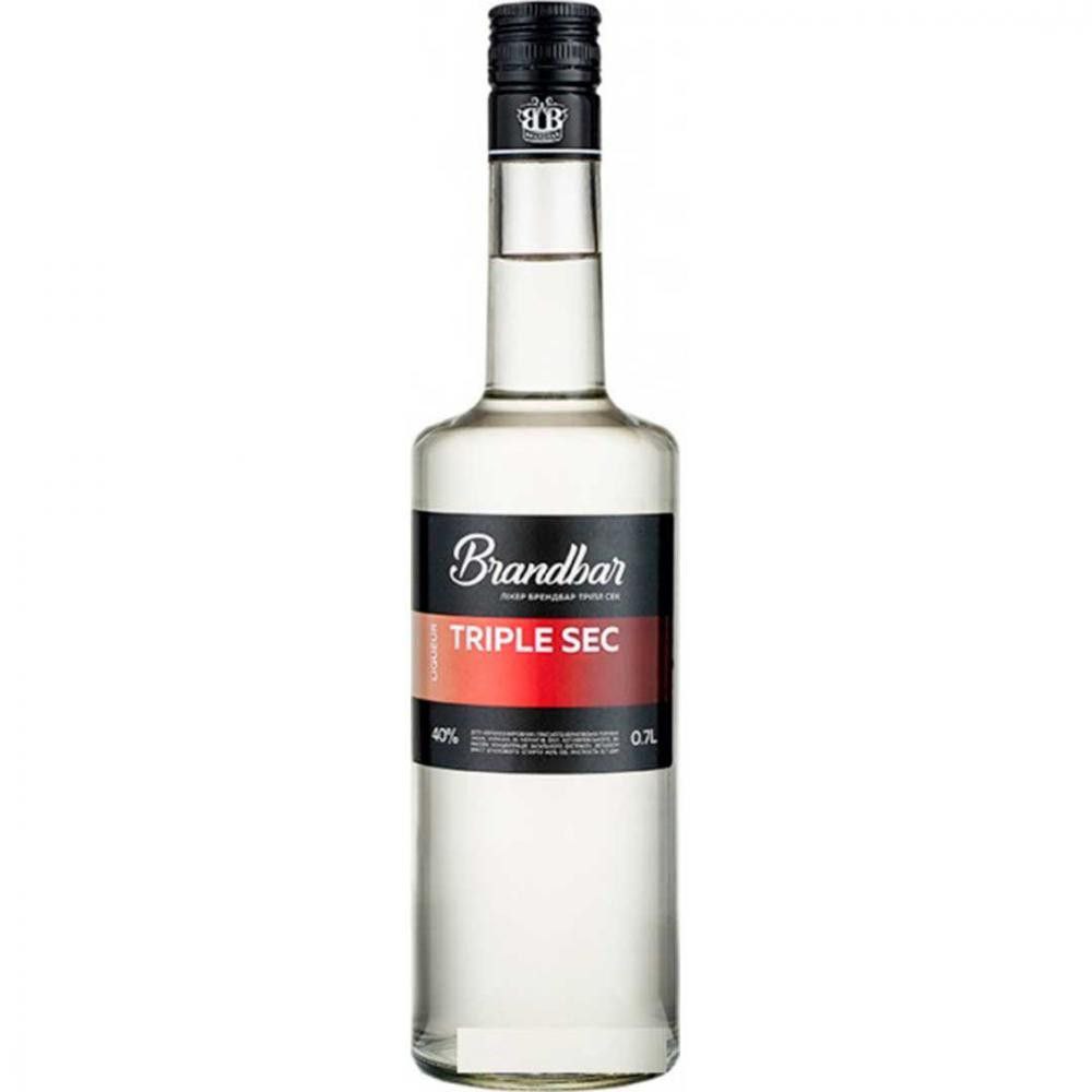 Лікер Brandbar Triple Sec 40% 0.7 л